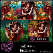 Fall Witch Timeline Set