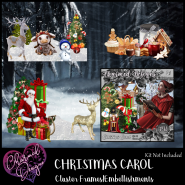 Christmas Carol Clusters/Embellishments