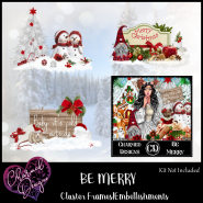 Be Merry Clusters/Embellishments 2