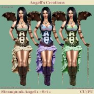 Steampunk Angel 1 - Set 01