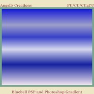 Bluebell PSP and Photoshop Gradient