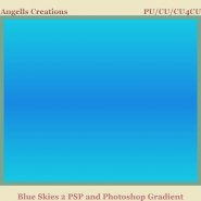 Blue Skies PSP and Photoshop Gradient 2