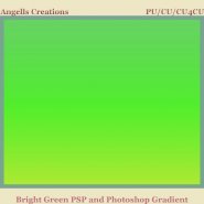 Bright Green PSP and Photoshop Gradient