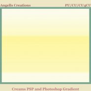 Creams PSP and Photoshop Gradient