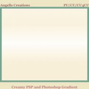 Creamy PSP and Photoshop Gradient