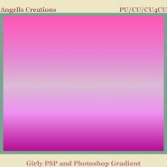 Girly PSP and Photoshop Gradient