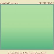 Green PSP and Photoshop Gradient