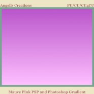 Mauve Pink PSP and Photoshop Gradient