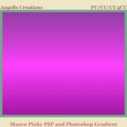 Mauve Pinky PSP and Photoshop Gradient
