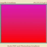 Reds PSP and Photoshop Gradient