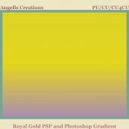 Royal Gold PSP and Photoshop Gradient