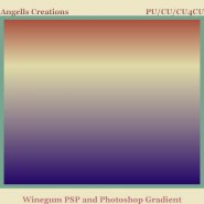 Winegum PSP and Photoshop Gradient