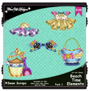 Beach Time Items Elements R4R Pack 1
