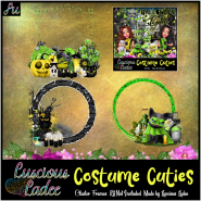 Costume Cuties Cluster Frames
