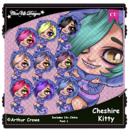 Cheshire Kitty CU/PU Pack 1
