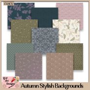 Autumn Stylish Backgrounds - CU4CU - FS
