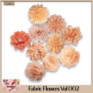 Fabric Flowers Vol 002 - CU4CU