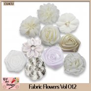 Fabric Flowers Vol 012 - CU4CU