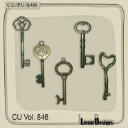 CU Vol. 846 Key by Lemur Designs