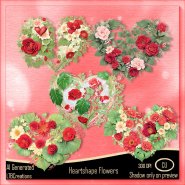 AI - Heartshape Flowers