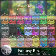 Fantasy Birdcages CU/PU