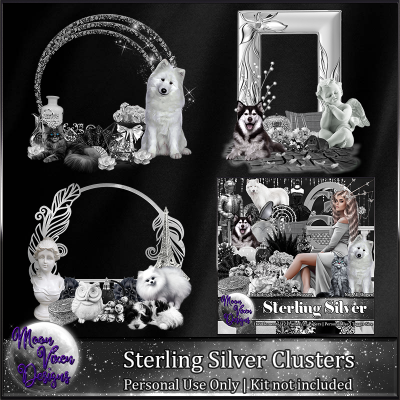 Sterling Silver Clusters