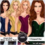 Corset Babe Winter Holiday Pack 1