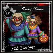 Scary Clown CU
