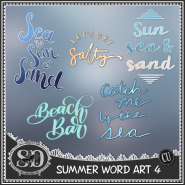 Summer Word Art 4
