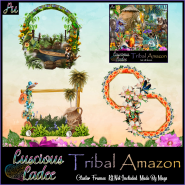 Tribal Amazon Cluster Frames