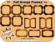Fall Grunge Frames
