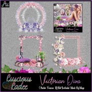 Victorian Diva Cluster Frames