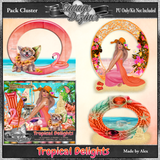 Tropical Delights Clusters 2 - Click Image to Close