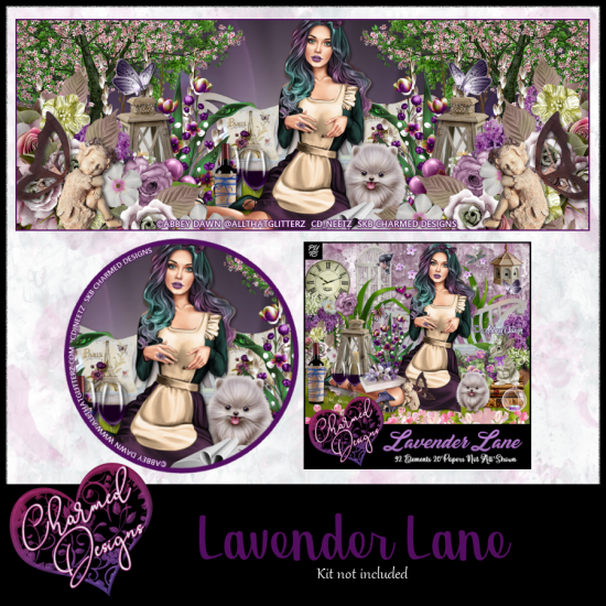 Lavender Lane Timeline Set - Click Image to Close