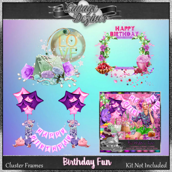 Birthday Fun Clusters - Click Image to Close