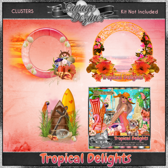 Tropical Delights Clusters - Click Image to Close