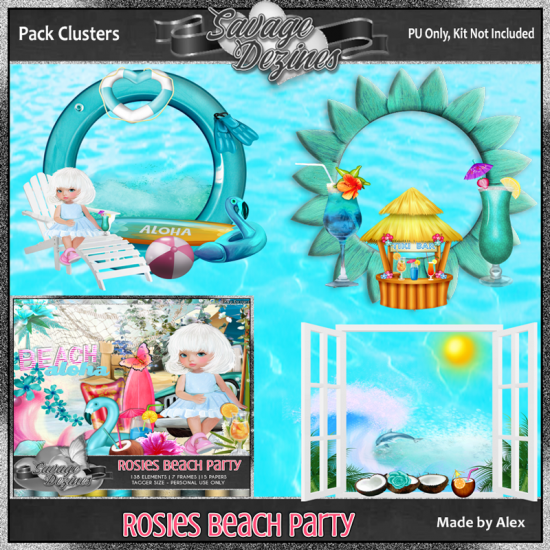 Rosies Beach Party Clusters - Click Image to Close