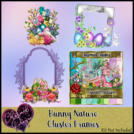 Bunny Nature Cluster Frames - Click Image to Close