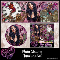 Plum Steamy Timeline Set