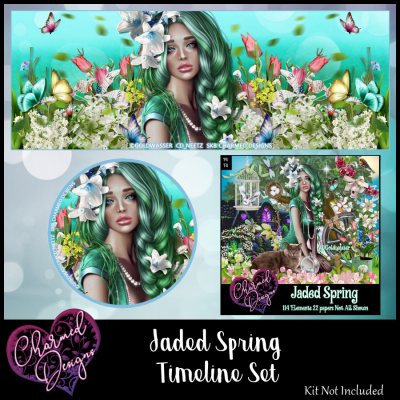 Jaded Spring Timeline Set