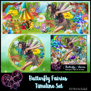 Butterfly Fairies Timeline Set