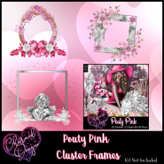 Pouty Pink Cluster Frames