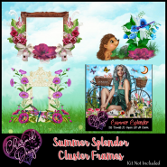 Summer Splendor Cluster Frames