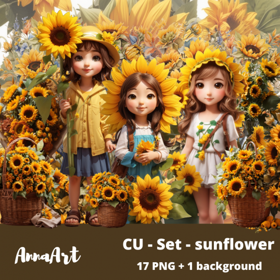 CU - Set - sunflower - Click Image to Close