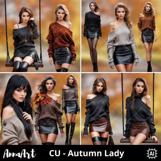 Autumn Lady - Click Image to Close