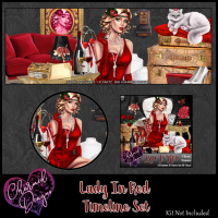 Lady In Red Timeline Set