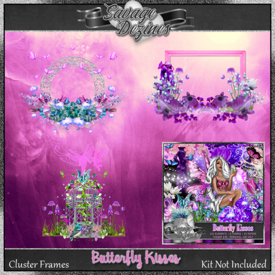 Butterfly Kisses Clusters - Click Image to Close