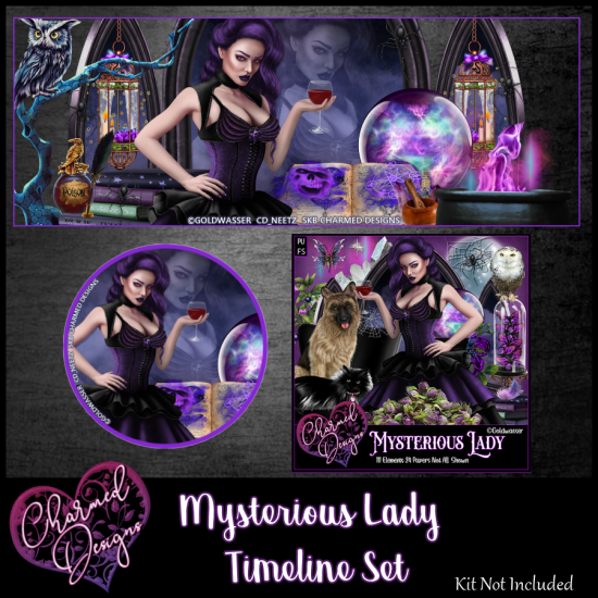 Mysterious Lady Timeline Set - Click Image to Close