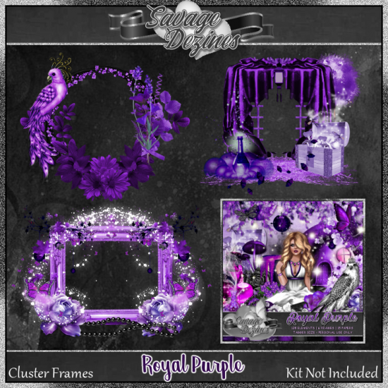 Royal Purple Clusters - Click Image to Close