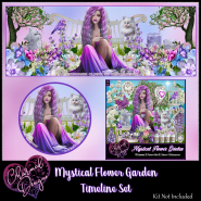 Mystical Flower Garden Timeline Set